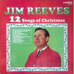Jim Reeves 12 Songs Of Christmas Vinyl LP USED
