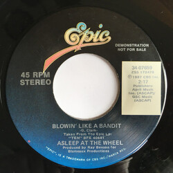 Asleep At The Wheel Blowin' Like A Bandit USED VINYL 7INCH SINGLE PROMO