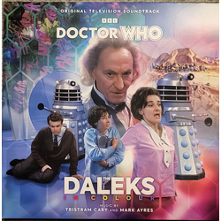 Tristram Cary / Mark Ayres Doctor Who - The Daleks In Colour Vinyl 2 LP USED