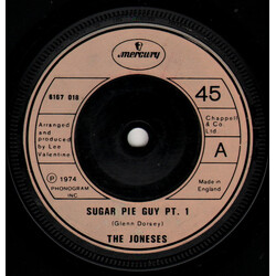 The Joneses Sugar Pie Guy VINYL 7" USED