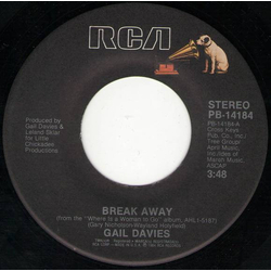 Gail Davies Break Away Vinyl 7" USED