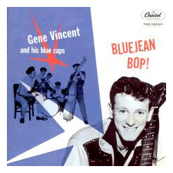 Gene Vincent & His Blue Caps Bluejean Bop Vinyl LP USED