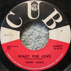 Jimmy Jones Ready For Love / For You Vinyl 7" USED