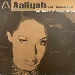 Aaliyah We Need A Resolution Vinyl 12" USED