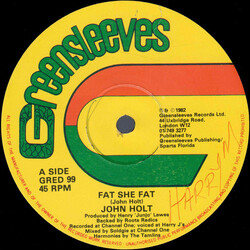John Holt / Yellowman & Fathead Fat She Fat / Rat USED VINYL 12INCH