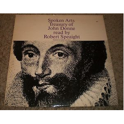 Robert Speaight Spoken Arts Treasury Of John Donne Read By Robert Speaight Vinyl LP USED