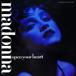 Madonna Open Your Heart Vinyl 12" USED
