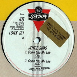 Joyce Sims Come Into My Life Vinyl 12" USED