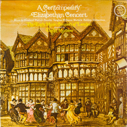 David Munrow / The Early Music Consort Of London A Contemporary Elizabethan Concert Vinyl LP USED