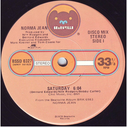 Norma Jean Wright Saturday Vinyl 12" USED