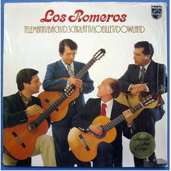 The Romeros Telemann / Bach / D. Scarlatti / Loeillet / Dowland Vinyl LP USED