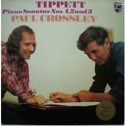 Sir Michael Tippett / Paul Crossley (2) Piano Sonatas Nos. 1, 2 And 3 Vinyl LP USED