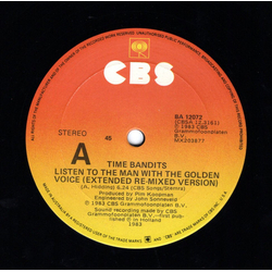 Time Bandits Listen To The Man With The Golden Voice Vinyl 12" USED