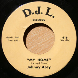 Johnny Acey My Home / Forever More USED VINYL 7INCH 45 RPM
