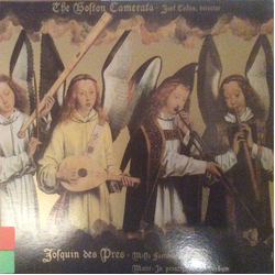 Boston Camerata / Joel Cohen (3) / Josquin Des Prés Music Of Josquin Des Pres Vinyl LP USED
