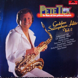 Pete Tex Golden Saxophon Hits Vol. 2 Vinyl LP USED