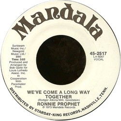 Ronnie Prophet We've Come A Long Way Together Vinyl 7" USED