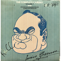 Enrico Caruso The Complete Enrico Caruso, Volume 7, 1910 Vinyl LP USED
