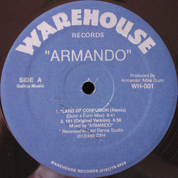 Armando Land Of Confusion (Remix) Vinyl 12" USED