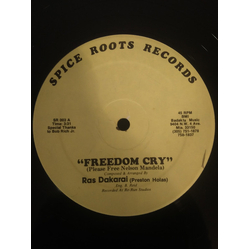 Ras Dakarai Freedom Cry (Please Free Nelson Mandela) Vinyl 12" USED