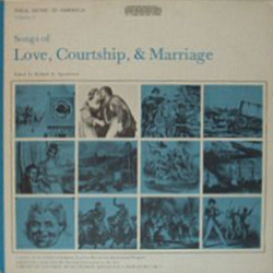 Various Songs Of Love, Courtship, & Marriage Vinyl LP USED