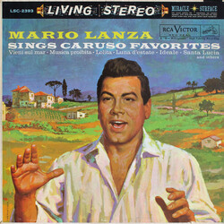 Mario Lanza Mario Lanza Sings Caruso Favorites Vinyl LP USED
