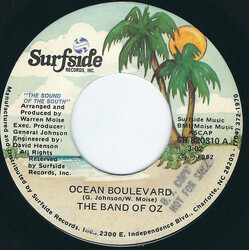 Band Of Oz Ocean Boulevard Vinyl 7" USED
