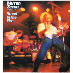 Warren Zevon Stand In The Fire Vinyl LP USED