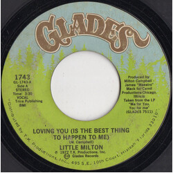 Little Milton Loving You (Is The Best Thing To Happen To Me) Vinyl 7" USED