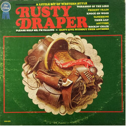 Rusty Draper A Little Bit Of Western Style Vinyl LP USED