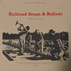 Various Railroad Songs & Ballads Vinyl LP USED