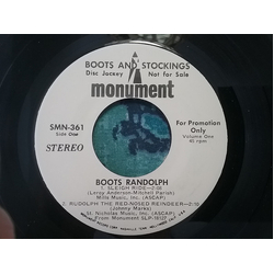 Boots Randolph Boots And Stockings Vinyl 7" USED