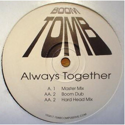 Boom Tomb Always Together USED VINYL 12INCH 33 S RPM