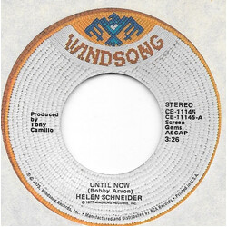 Helen Schneider Until Now USED VINYL 7INCH 45 RPM