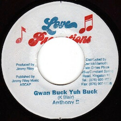Anthony B Gwan Buck Yuh Buck USED VINYL 7INCH 45 RPM