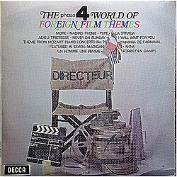 Various The Phase 4 World Of Foreign Film Themes Vinyl LP USED