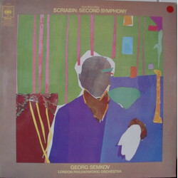 Alexander Scriabine / Georg Semkov / The London Philharmonic Orchestra Second Symphony Vinyl LP USED
