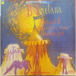 Bedřich Smetana / The Czech Philharmonic Orchestra / Karel Šejna Richard III / Wallenstein’s Camp / Haakon Jarl (Symphonic Poems) Vinyl LP USED