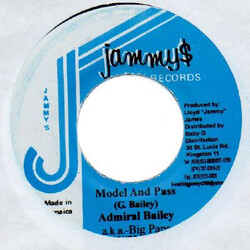 Admiral Bailey Model And Pass USED VINYL 7INCH 45 RPM