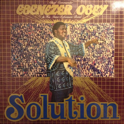 Chief Commander Ebenezer Obey & His Inter-Reformers Band Solution Vinyl LP USED