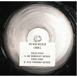 Sunscreem Coda Vinyl 12" USED