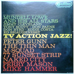 Mundell Lowe And His All Stars TV Action Jazz! Vinyl LP USED