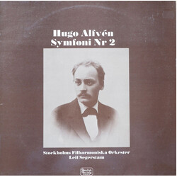 Stockholms Filharmoniska Orkester / Leif Segerstam / Hugo Alfvén Symfoni Nr 2 D-Dur, Op. 11 Vinyl LP USED
