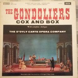 Gilbert & Sullivan / D'Oyly Carte Opera Company The Gondoliers (Record 3) Vinyl LP USED