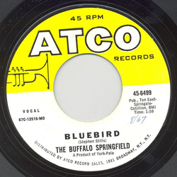 Buffalo Springfield Bluebird / Mr. Soul Vinyl 7" USED