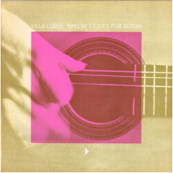 Heitor Villa-Lobos Twelve Etudes For Guitar Vinyl LP USED