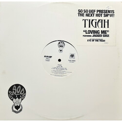Tigah Loving Me USED VINYL 12INCH 33 S RPM