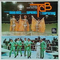 The Supremes / The Temptations The Original Sound Track From TCB Vinyl LP USED