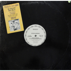 Peter Gordon An Interview With Music Vinyl LP USED