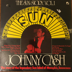 Johnny Cash The Sun Story Vol.1 Vinyl LP USED